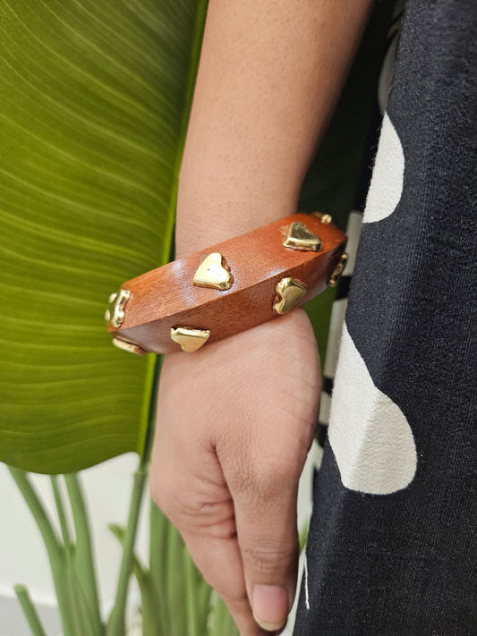 Thin Mohini wooden Bangles