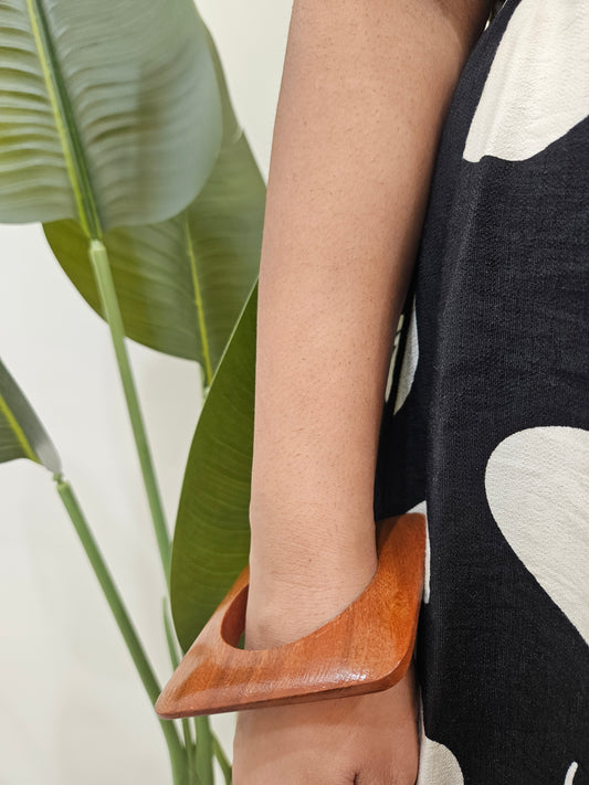 Square wooden Bangles