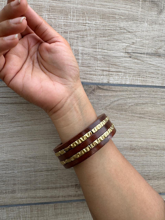 Tanvi Wooden Bangle