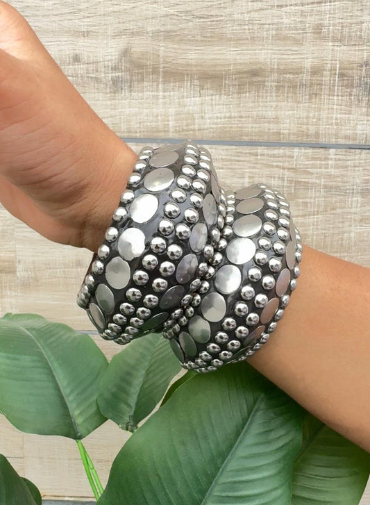 Riti Wooden Bangle stack
